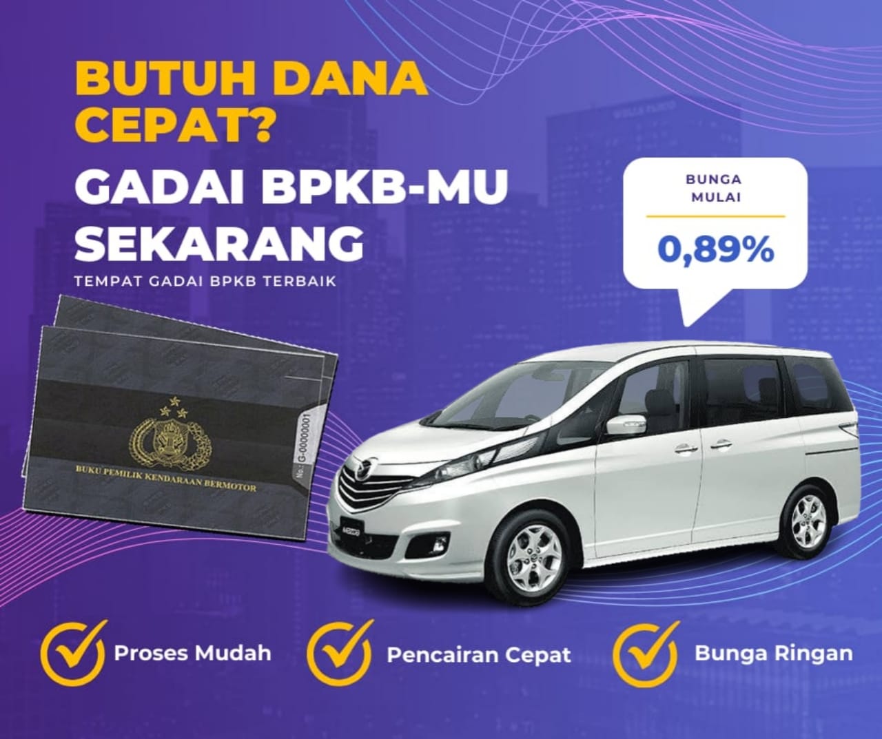 Kredit Jaminan Bpkb mobil Mazda Biante Dapat Dana Berapa? Seperti Ini Simulasinya